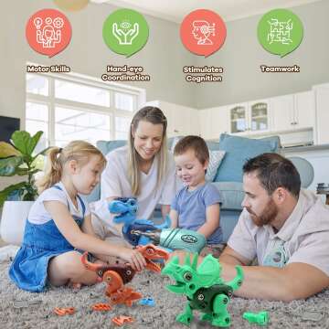 Laradola Dinosaur Toys for Kids Ages 3-6