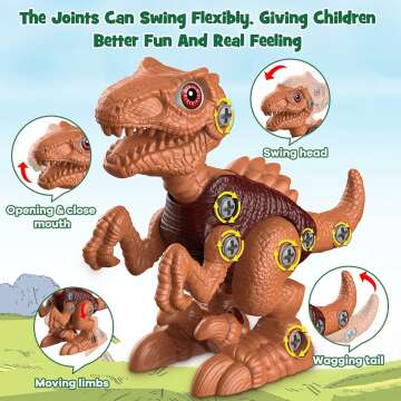 Laradola Dinosaur Toys for Kids Ages 3-6