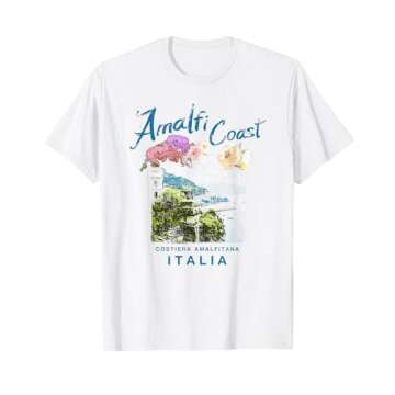 Italy Amalfi Coast Travel Italian Vintage T-Shirt