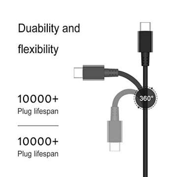 Charger for Lenovo Laptop [UL Safety Certified] Thinkpad, Yoga,Chromebook Computer 65W 45W USB C Fast Power Adapte