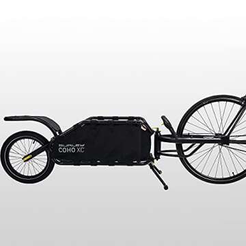 Burley Design COHO XC, Single Wheel Cargo Bike Trailer, Yellow, one Size (935102)