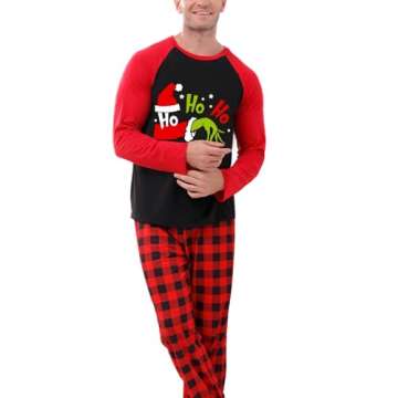 Matching Christmas Pjs For Family Christmas Family Set Family Christmas Matching Sets Family Xmas Sleepwear Pajamas(#138-Men, Small)