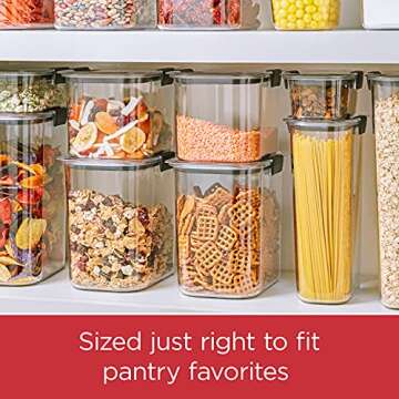 Rubbermaid Brilliance BPA Free Food Storage Containers, Durable & Versatile