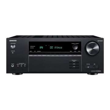 Onkyo TX-NR6050 7.2-Channel AV Receiver with Dolby Atmos & 8K Support