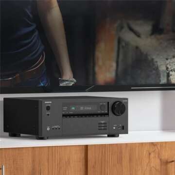 Onkyo TX-NR6050 8K AV Receiver with 7.2 Channels