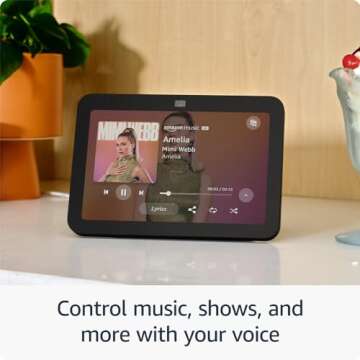 Amazon Echo Show 8 (3rd Gen, 2023) - Spatial Audio, Smart Hub, Alexa