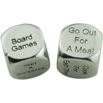 TIN Date Night Dice for Fun Couples Activities