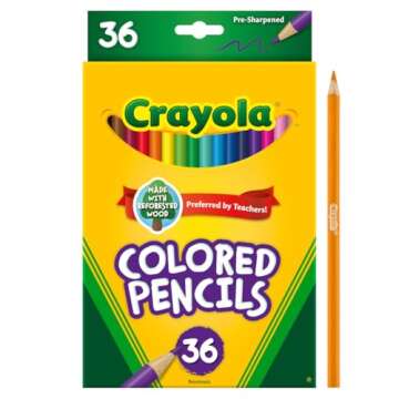 Crayola 36ct Colored Pencils Set - Perfect for Kids' Creativity