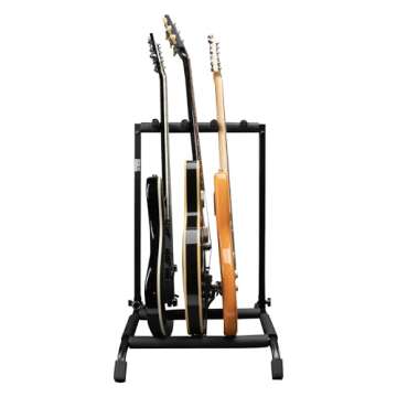 Gator Rok-It Multi Guitar Stand Rack - Collapsible, Holds 3