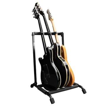 Gator Rok-It Multi Guitar Stand Rack - Collapsible, Holds 3