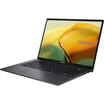 ASUS Zenbook 14” OLED Touch PC Laptop, AMD Ryzen 7 7730U, 16GB, 512GB, Windows 11, UM3402YA-WS74T (Renewed)