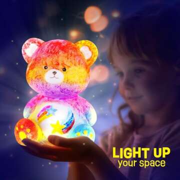 Paint Your Own Bear Lamp Kit for Kids 6-12