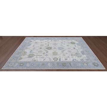 Hand Tufted Oushak Traditional Wool Area Rugs 3' x 5' - Durable - 100% Wool - Living Room, Dining Room, Bedroom, & Entryway Area Rugs - Oushak Lori Design Rug