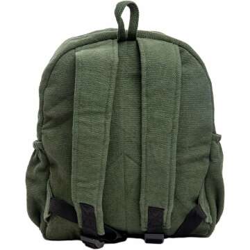 Eco-Friendly Organic Hemp Backpack for Hiking