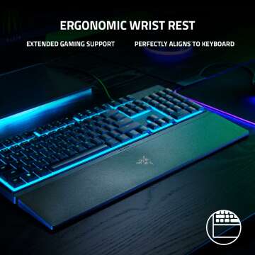 Razer Ornata V3 X Keyboard with Ergonomic Features