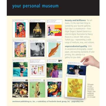 Art Page-A-Day Gallery Calendar 2024: The Next Best Thing to Exploring Your Favorite Museum