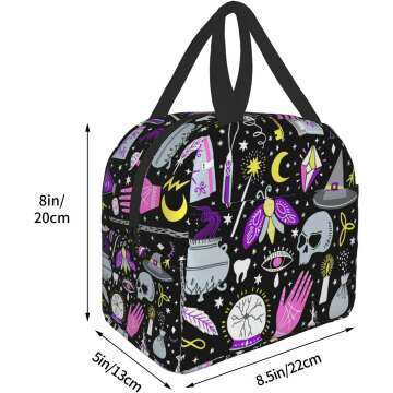 Alchemy Magic Witchcraft Lunch Bag - Cute & Reusable