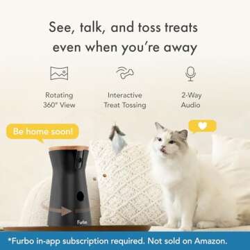 Furbo 360° Cat Camera & Nanny Bundle for Pet Safety