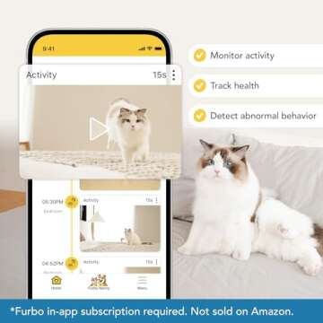 Furbo Cat Camera + Nanny Bundle: Pet Security Alert