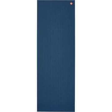 Manduka PRO Yoga Mat - For Women and Men, Non Slip, Cushion for Joint Support and Stability, Thick 6mm, Various Sizes and Colors