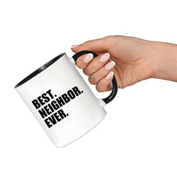 Best Neighbor Ever Mug Set - Perfect Gift for Friends