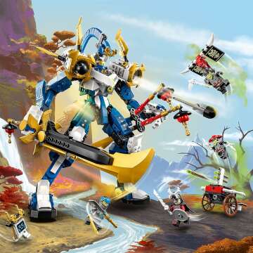 LEGO NINJAGO Jay’s Titan Mech 71785 Action Set