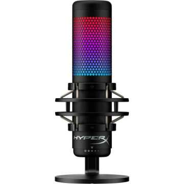 HyperX QuadCast S USB Condenser Microphone