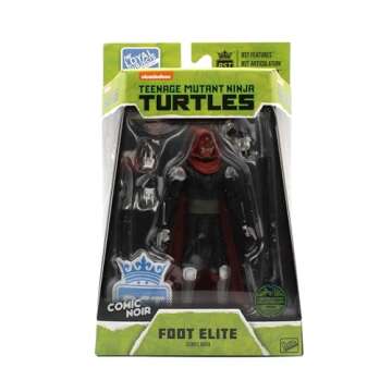 Teenage Mutant Ninja Turtles 'Limited Edition' BST AXN Foot Elite: Comic Noir 5-inch Action Figure - SDCC 2024