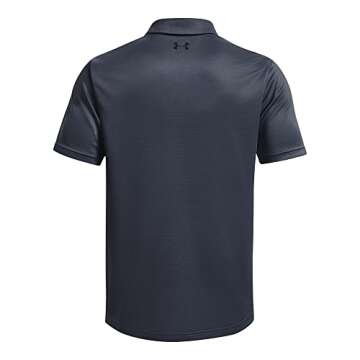 Under Armour Men's Tech Golf Polo, (044) Downpour Gray / / Black, Small