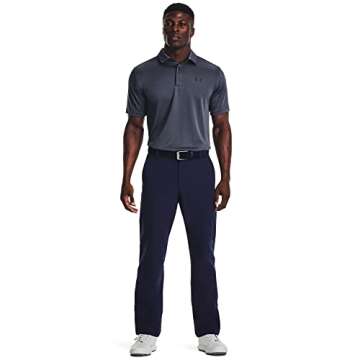 Under Armour Men's Tech Golf Polo, (044) Downpour Gray / / Black, Small