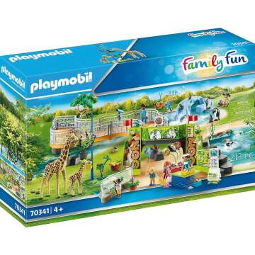 Playmobil Large City Zoo - Fun Animal Adventures Await!