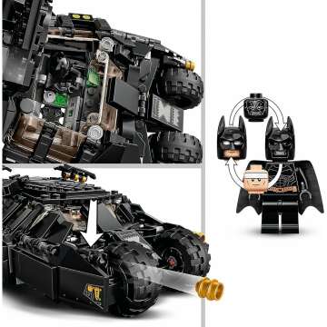 LEGO® Super Heroes DC Batman™ Batmobile™ Tumbler: Scarecrow™ Showdown 76239 Building Kit with Batman and Scarecrow Minifigures