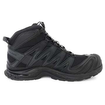 Salomon Unisex XA FORCES MID GTX EN Boots, Black/Black/Black, 9.5