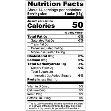 Quaker Gluten Free Rice Cakes, Apple Cinnamon, 6.53 Oz