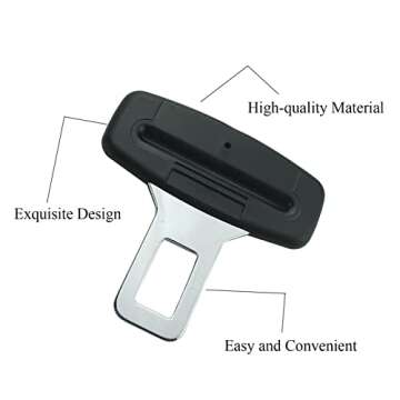 Auto Safety Belts Slot Plugs Accessory，Suitable for All Cars to Make Your Driving More Comfortable and Flexible.