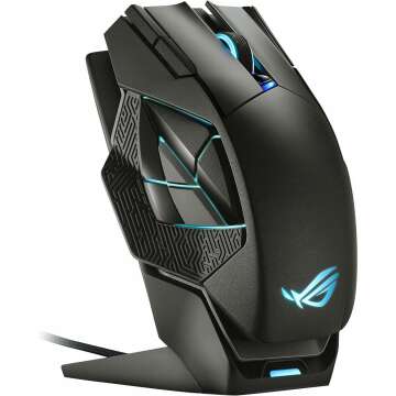 ASUS ROG Spatha X Wireless Gaming Mouse - 19,000 DPI & RGB Lighting