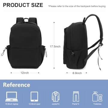 NEOREAL 15.6" Lightweight Waterproof Laptop Backpack