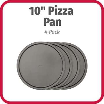 GoodCook Nonstick 10" Pizza Pans Set of 4