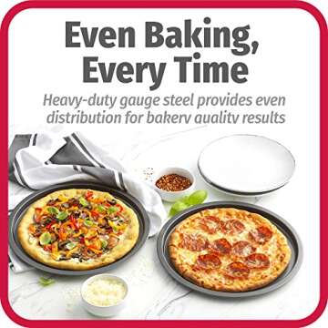 GoodCook Nonstick 10" Pizza Pans Set of 4