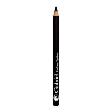 Gabriel Cosmetics Classic Eyeliner (Black), Natural Eye Liner, Paraben Free, Vegan, Gluten-free, Cruelty- free, Non GMO, long lasting, Infused with Jojoba Seed Oil, Super Smooth, 0.04 Oz.