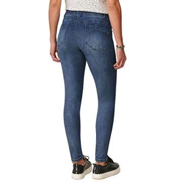 Democracy Women's Ab Solution Jegging, Light Blue, 14