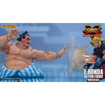 Storm Collectibles - Street Fighter V - E. Honda (Nostalgia Costume), 1/12 Action Figure