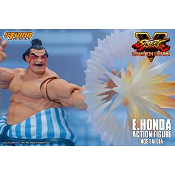 Storm Collectibles - Street Fighter V - E. Honda (Nostalgia Costume), 1/12 Action Figure