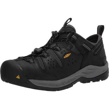 KEEN Utility Steel Toe Work Shoes for Men