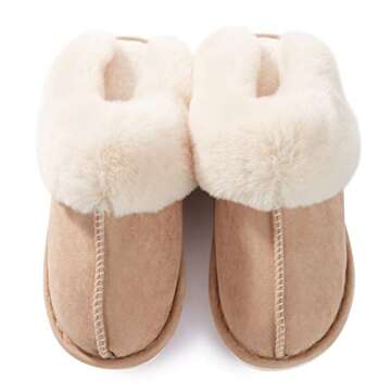 Cozy Memory Foam Slippers for Women - Anti-Skid Design