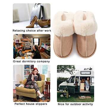 Cozy Memory Foam Slippers for Women - Anti-Skid Design