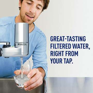 Brita Faucet Filter - Reduces Lead & Chrome in Water