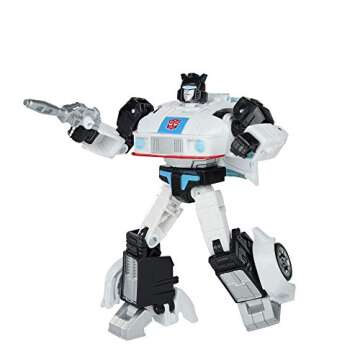 Transformers Toys Studio Series 86-01 Deluxe Class The The Movie 1986 Autobot Jazz Action Figure - Ages 8 and Up, 4.5-inch