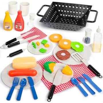 34 PCS JOYIN Cooking Toy Set for Kids Play