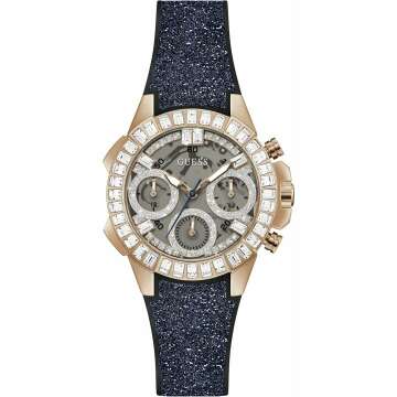 GUESS Baguette Crystal Watch for Stylish Elegance